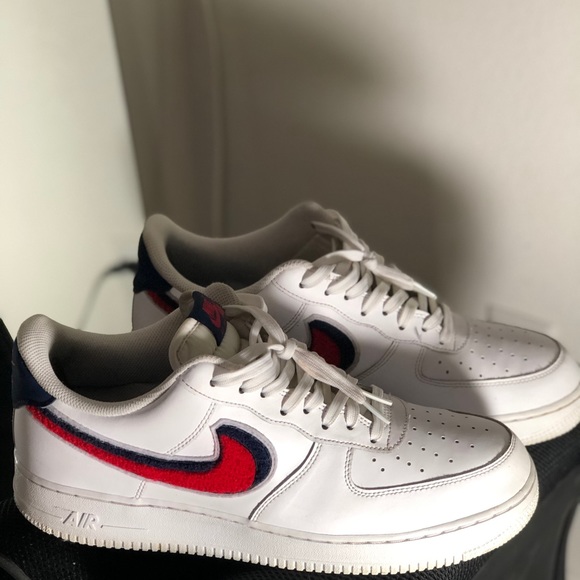 Nike air Force 1 chenille swoosh - Picture 4 of 5